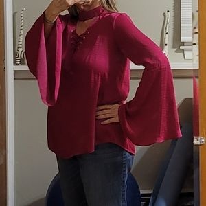 Jennifer Lopez Pink Blouse